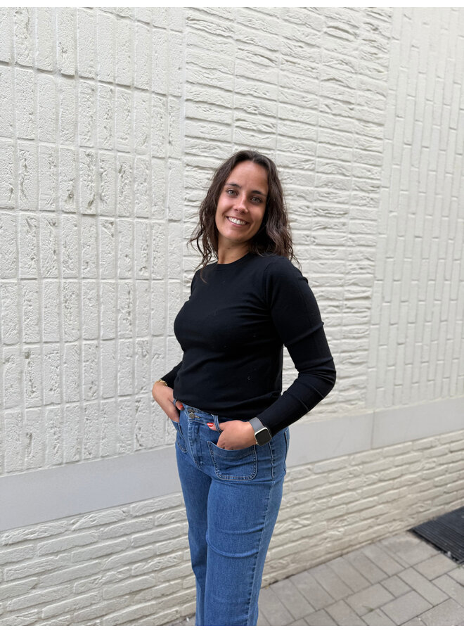 Céleste Long Sleeve T-Shirt Basic Black