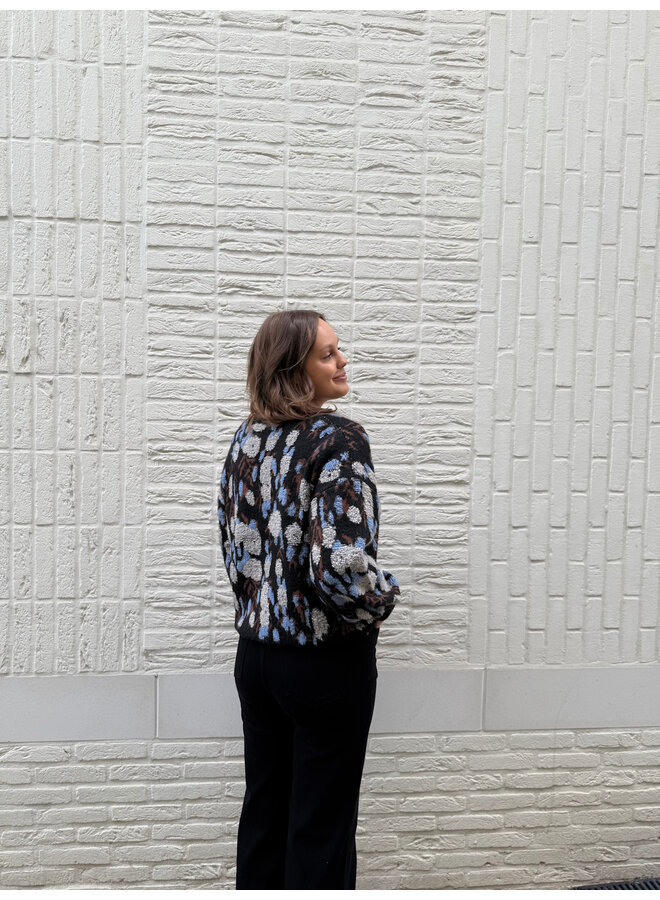 Ilke Printed Cardigan