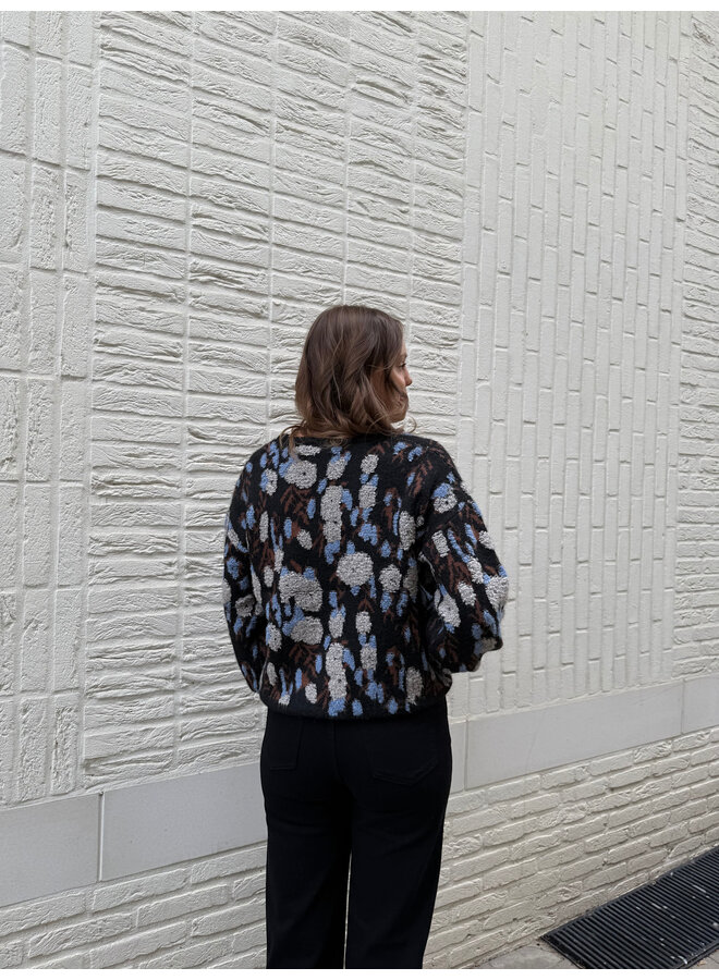 Ilke Printed Cardigan