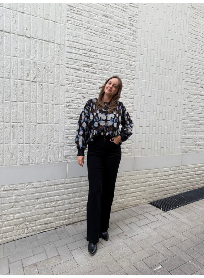 Ilke Printed Cardigan