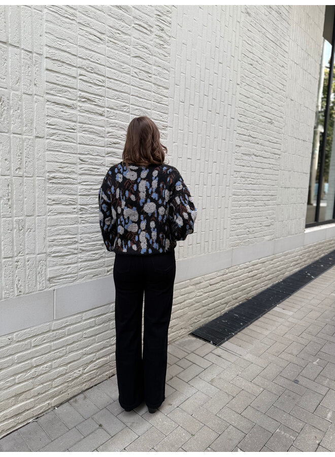 Ilke Printed Cardigan