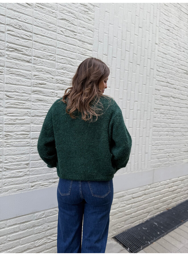 Louise Knit Dark Green