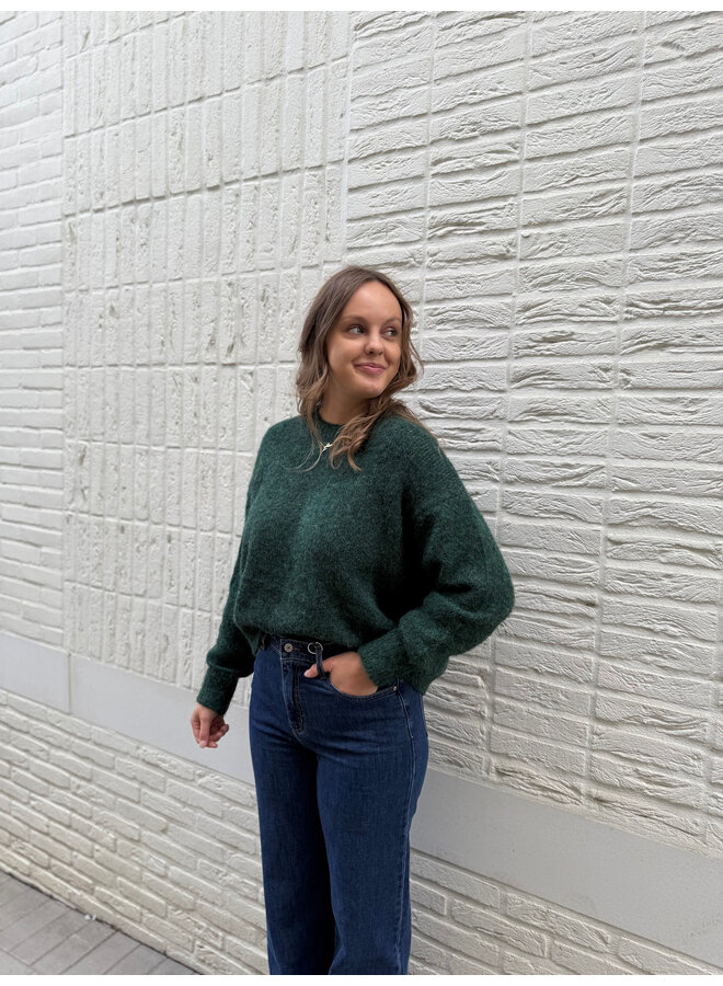 Louise Knit Dark Green