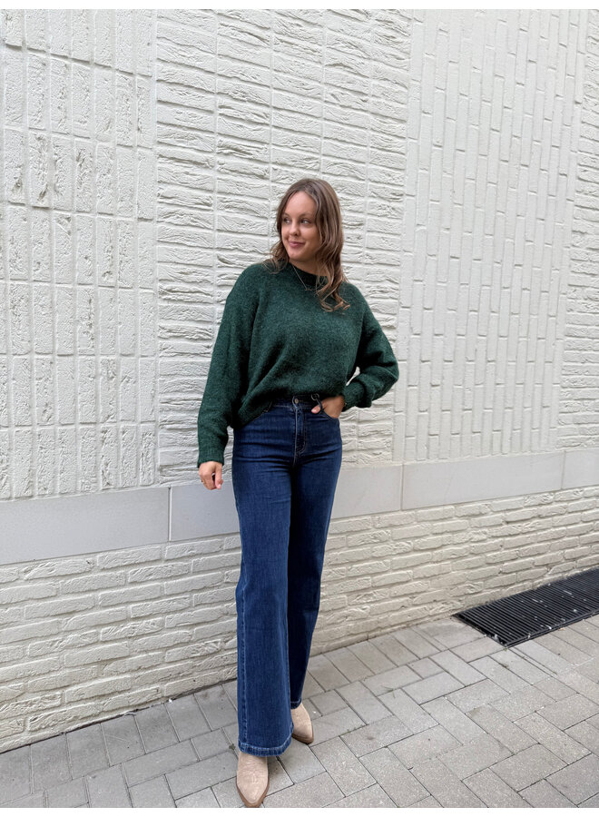 Louise Knit Dark Green