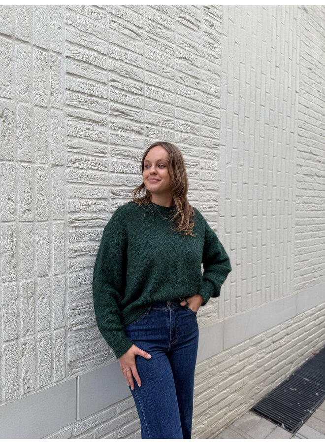 Louise Knit Dark Green
