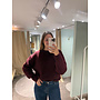 Louise Knit Burgundy