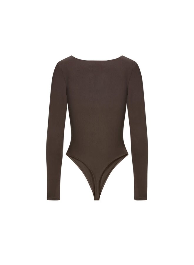 Amelia Bodysuit Brown