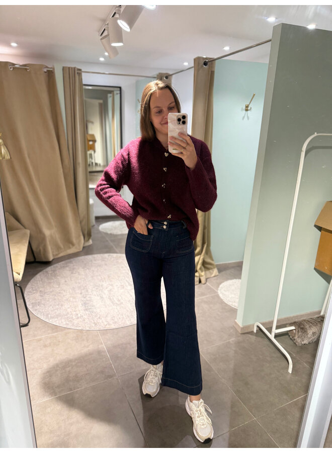 Stella Knit Burgundy