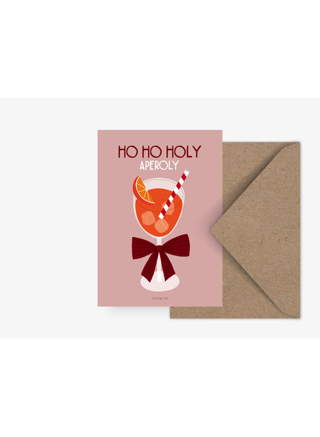 Wenskaart Holy Aperoly