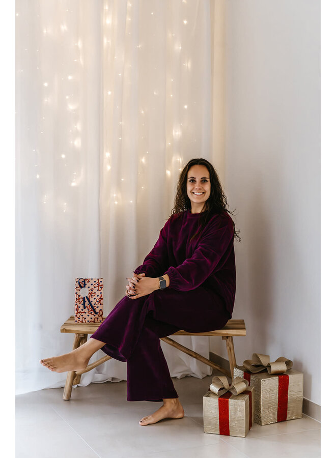 Homewear Knit Purple