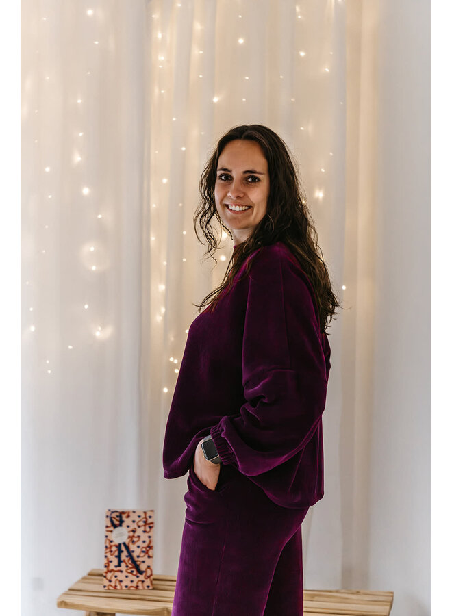 Homewear Knit Purple