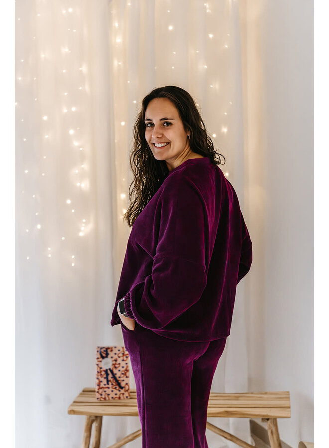 Homewear Knit Purple