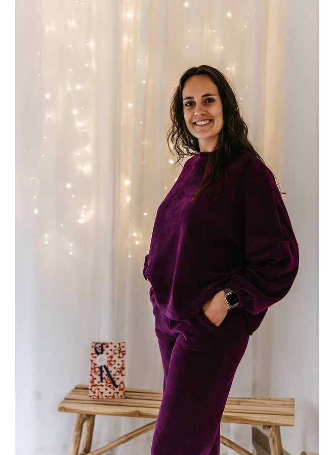 Homewear Knit Purple