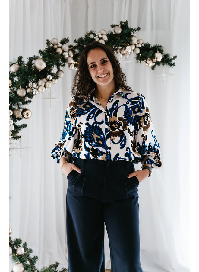 Hannah Printed Blouse
