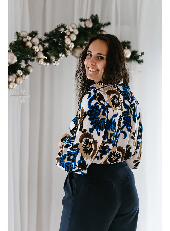 Hannah Printed Blouse