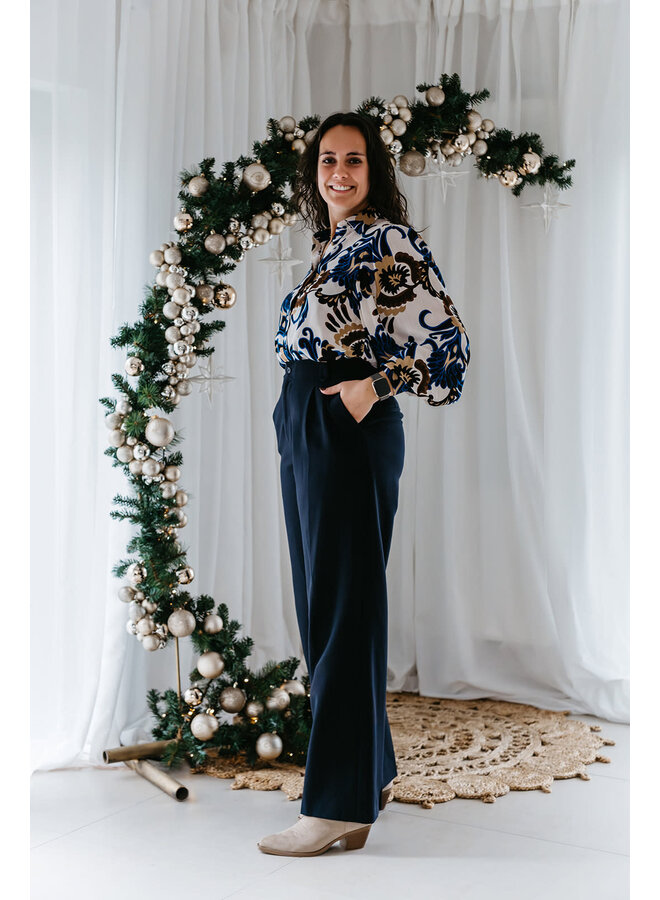 Hannah Printed Blouse