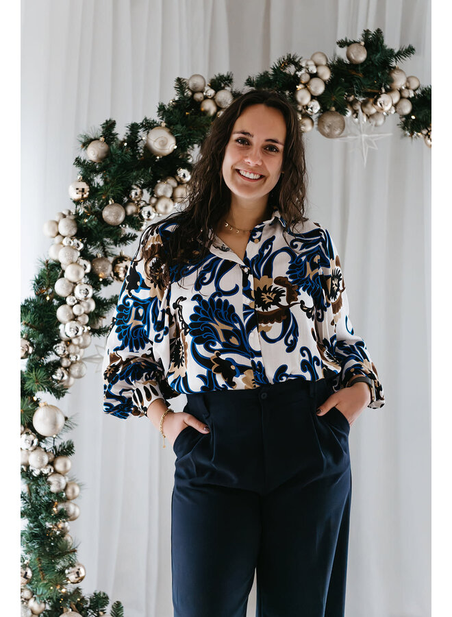 Hannah Printed Blouse