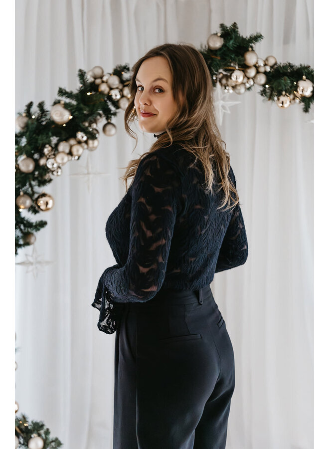 Maeve Lace Top Black