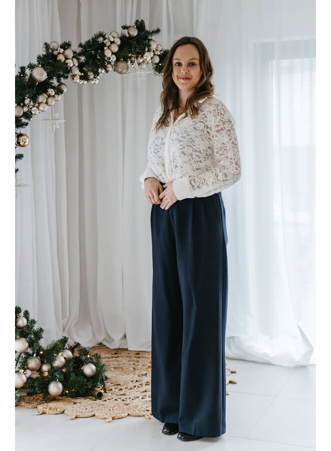 Renée Lace Blouse Ecru