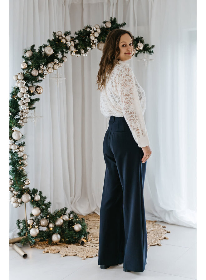 Renée Lace Blouse Ecru