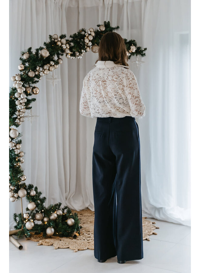 Renée Lace Blouse Ecru