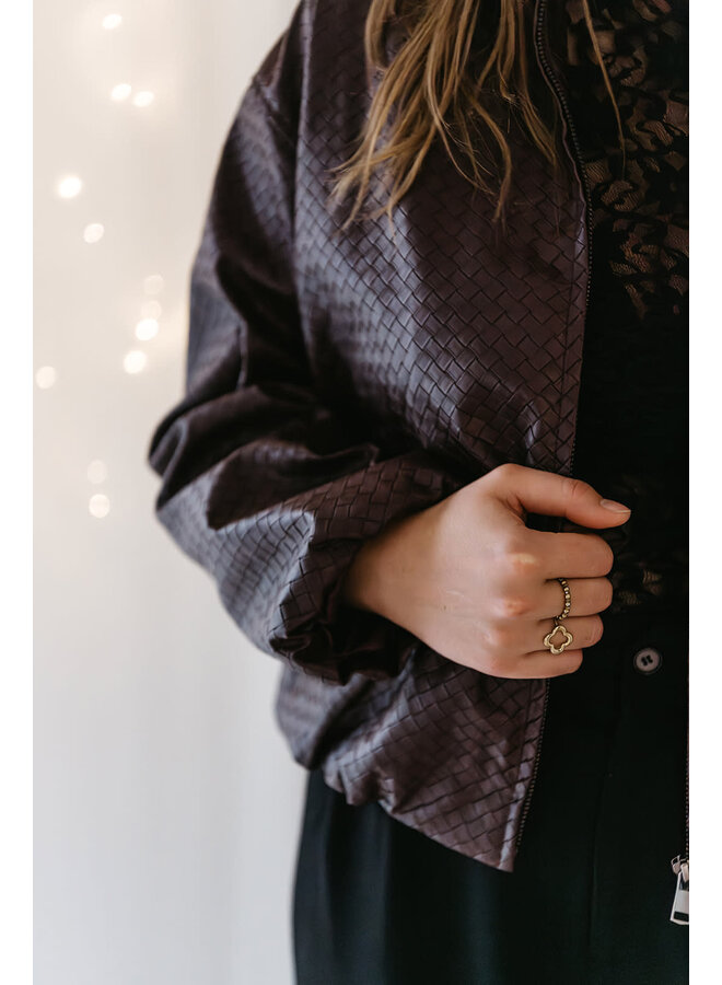 Fenna Leather Look Vest