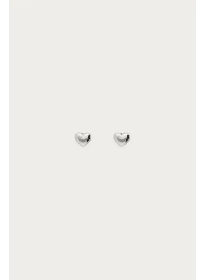Studs Mini Hartje Zilver