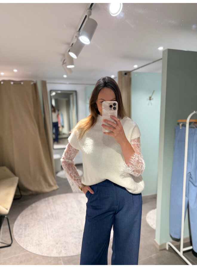 Aurora Trousers Denim Blue