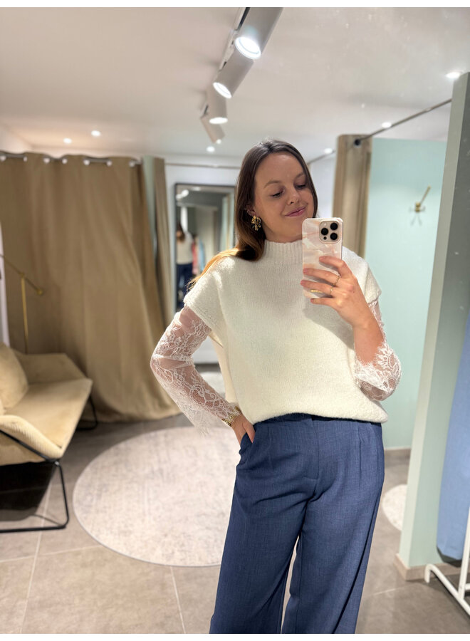 Aurora Trousers Denim Blue