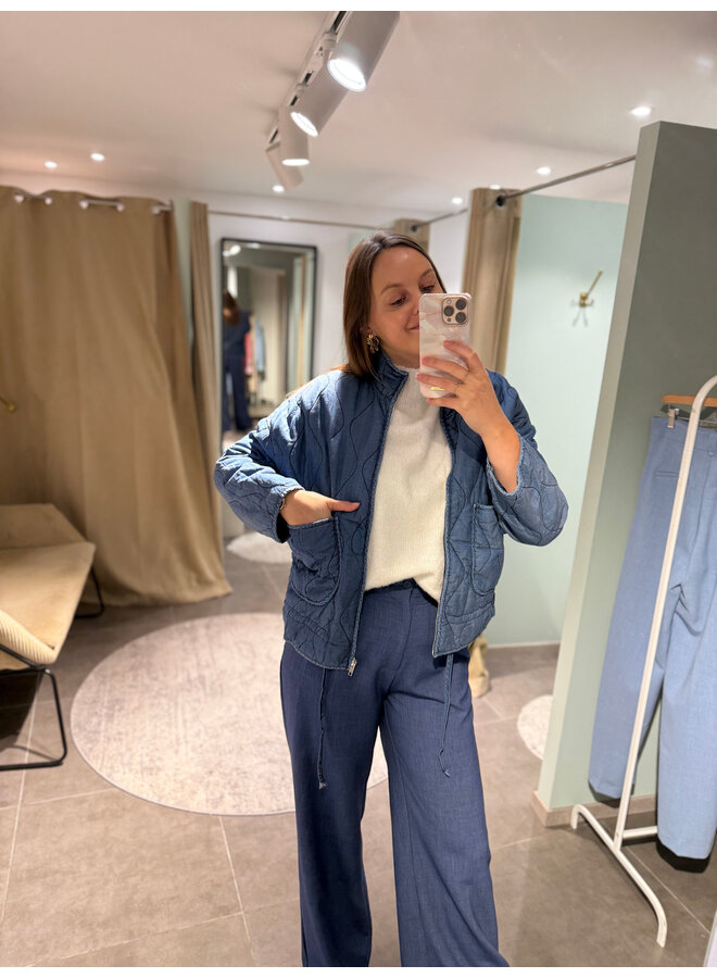 Aurora Trousers Denim Blue