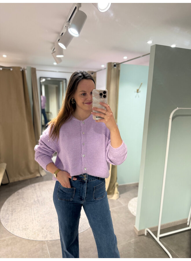 Mira Cardigan Lilac