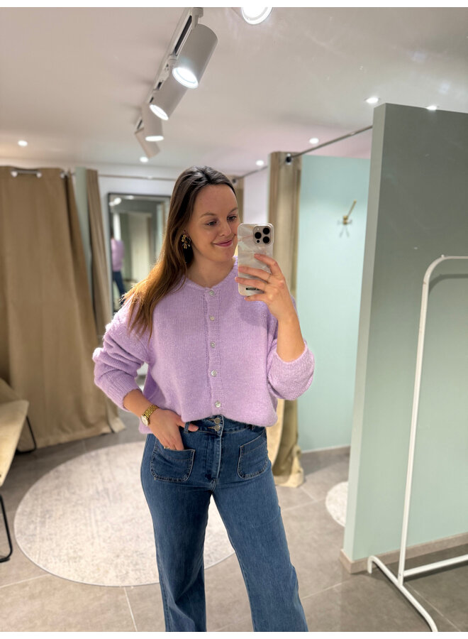 Mira Cardigan Lilac