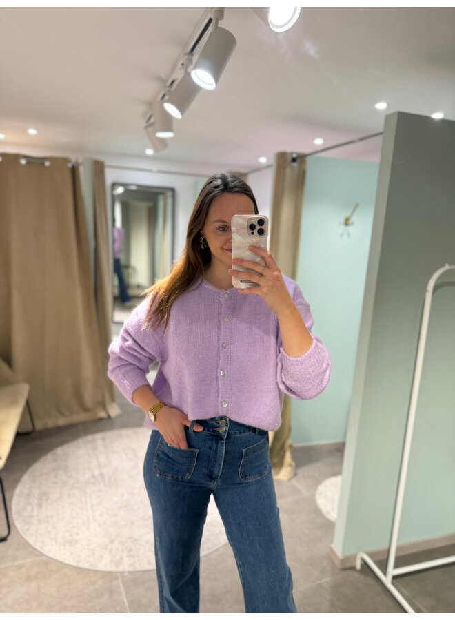 Mira Cardigan Lilac