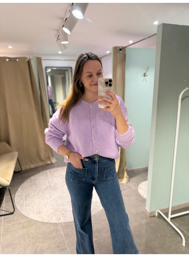 Mira Cardigan Lilac