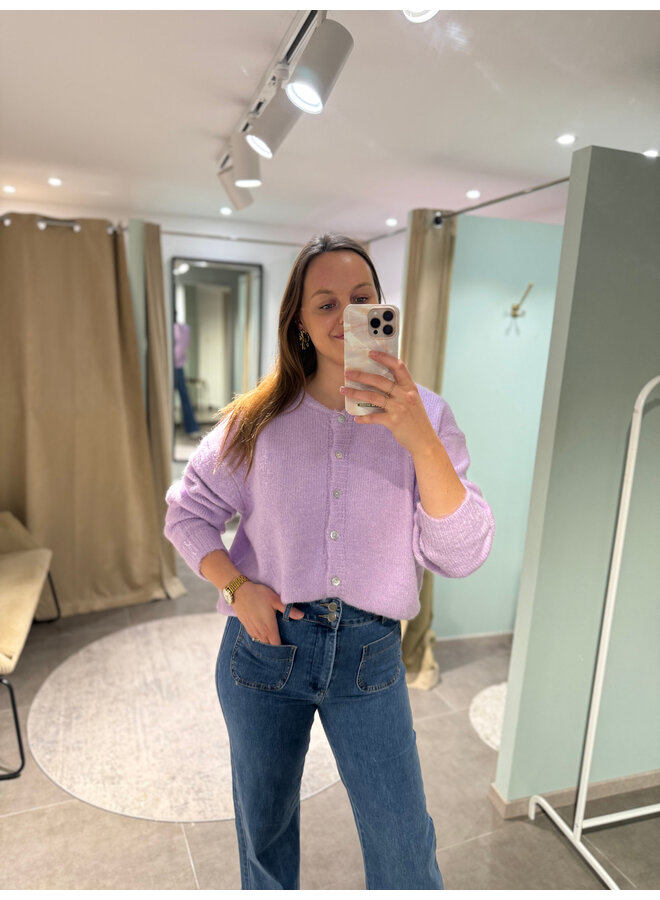 Mira Cardigan Lilac