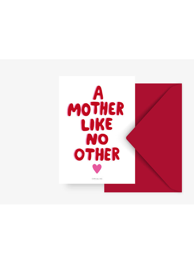 Wenskaart a Mother like no Other