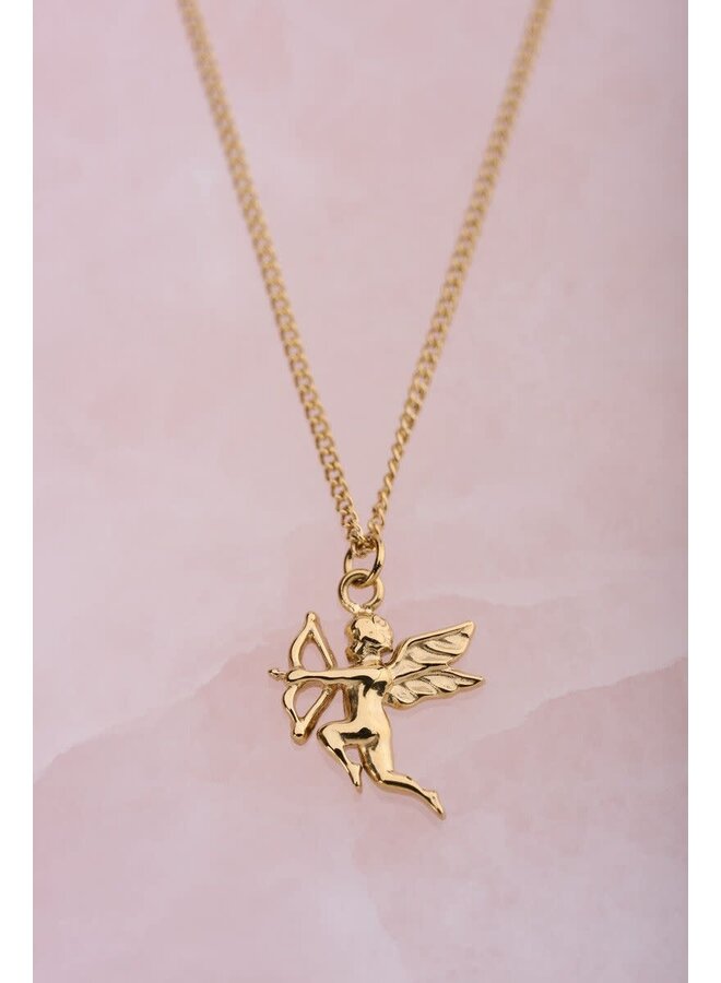 Love Ketting Cupido Goud