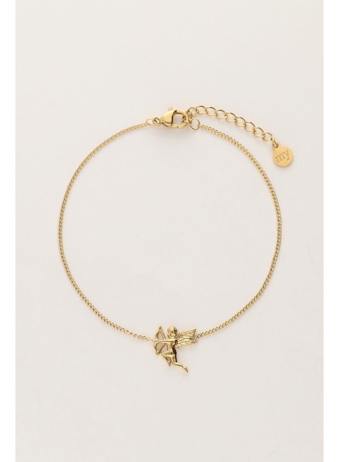 Love Armband Cupido Goud