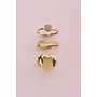 Love Ring Hart Medaillon Goud