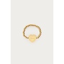 Love Stretch Ring Hartje 'Together' Goud