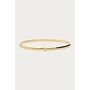 Love Initial Bangle Goud