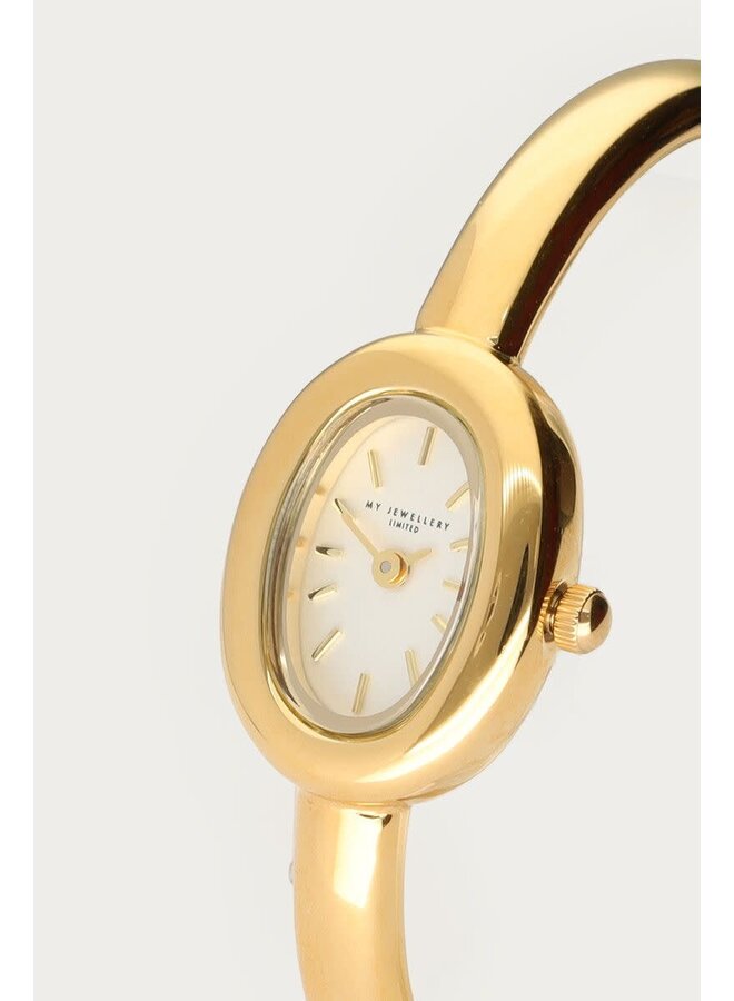 Bangle Horloge Goud