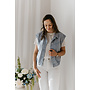 Hannah Sleeveless Denim Vest