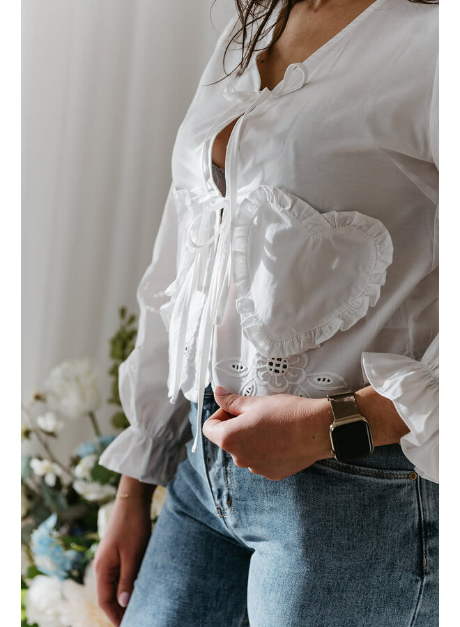 Renée Heart Blouse