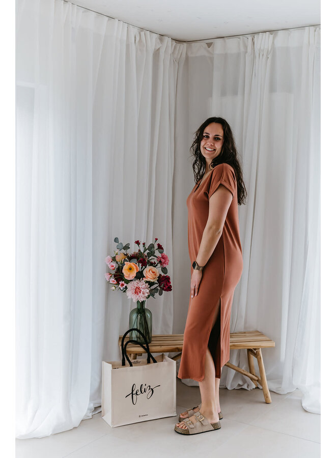 Aurélie T-Shirt Dress Blush