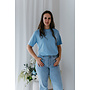 Camille Basic T-Shirt Blue