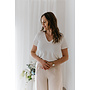 Stella Basic T-Shirt White V-Neck