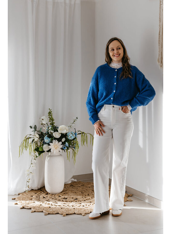 Maeve Cardigan Electric Blue