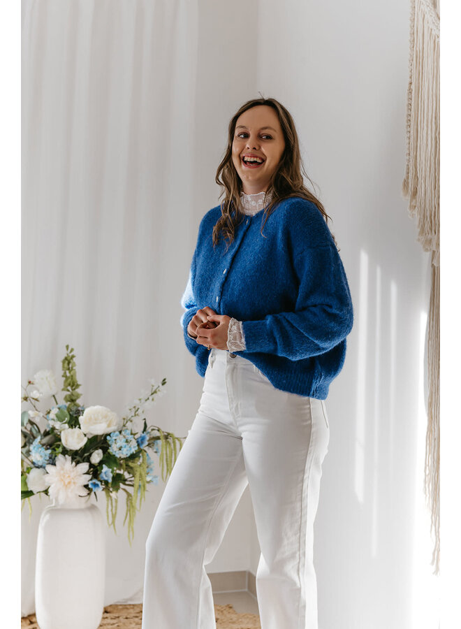 Maeve Cardigan Electric Blue