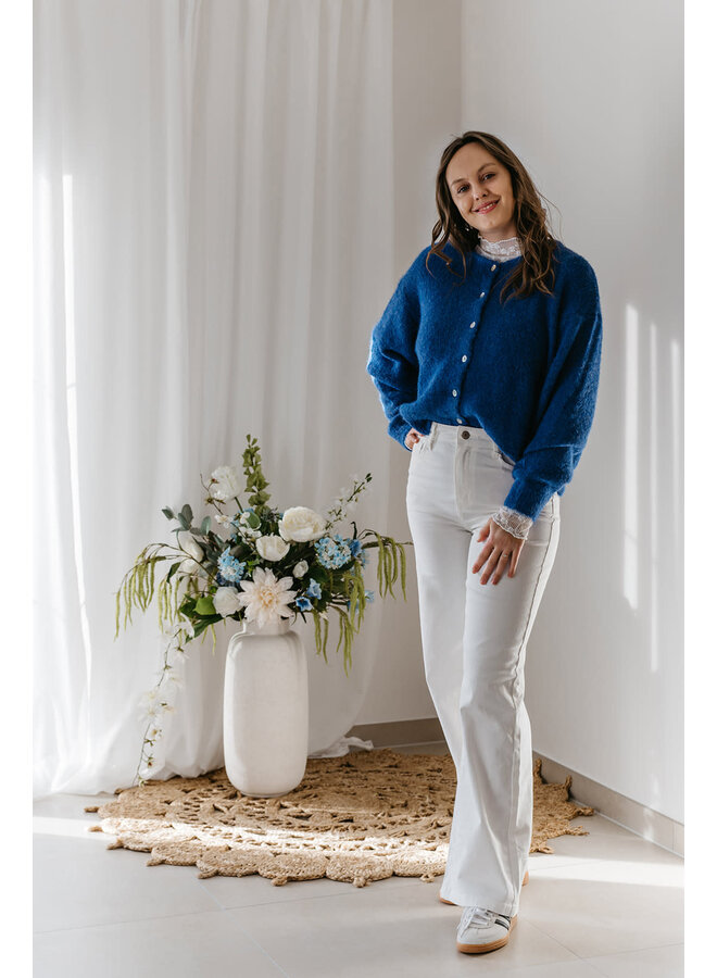 Maeve Cardigan Electric Blue